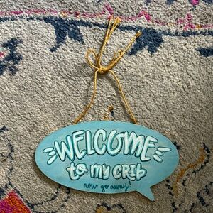 10 listings for $10 🛍️ one of a kind decorative speech bubble wall art